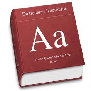 dictionary with letter A